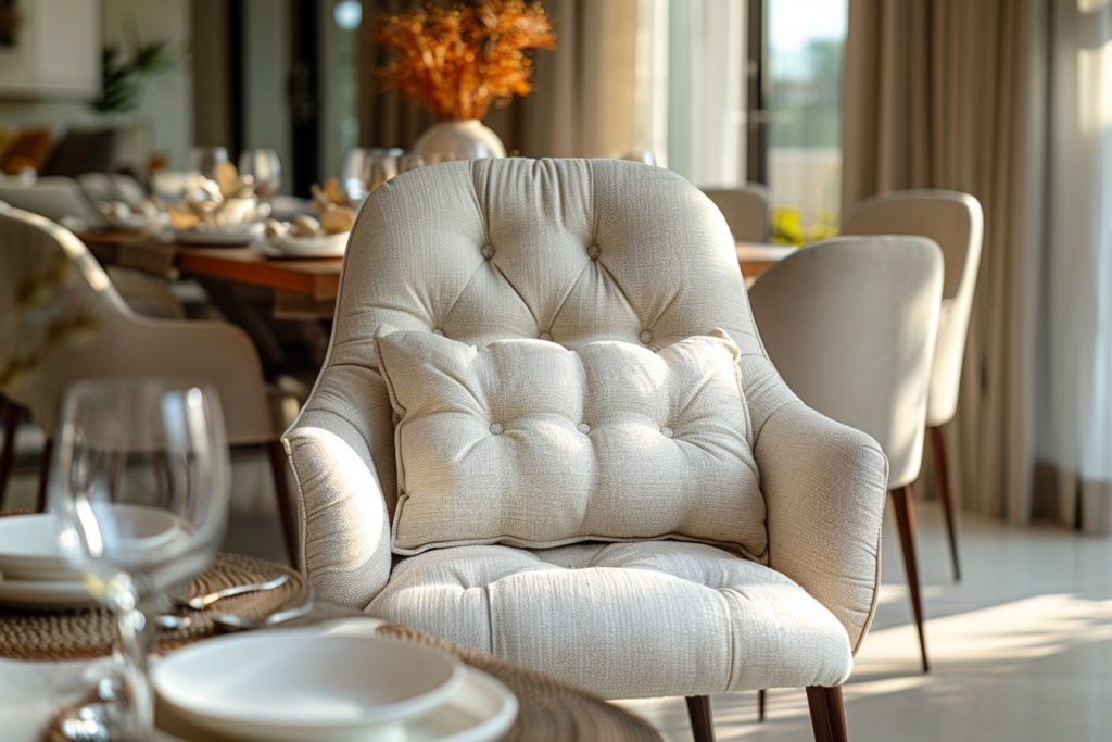 Galette ou coussin : quel accessoire privilégier pour votre chaise ?