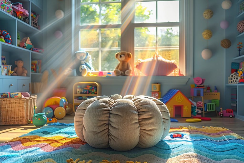 Pouf enfant : le meuble incontournable pour une déco ludique et confortable !