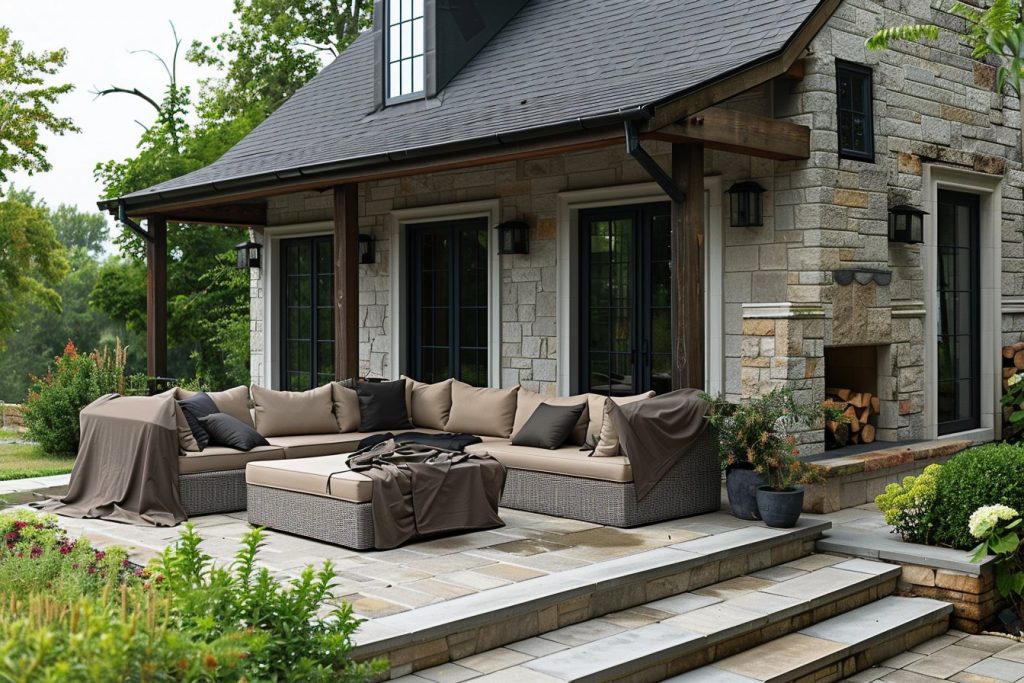 Boostez votre espace extérieur avec la tendance incontournable : la housse de salon de jardin