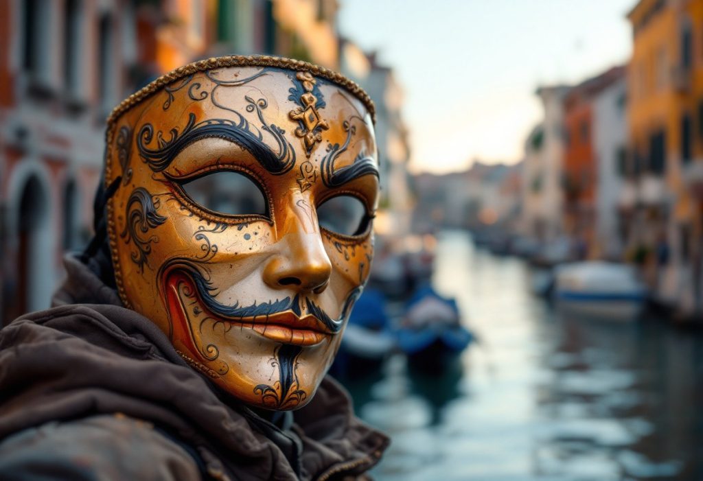 Venise à travers un regard d’homme : le masque comme signature artistique