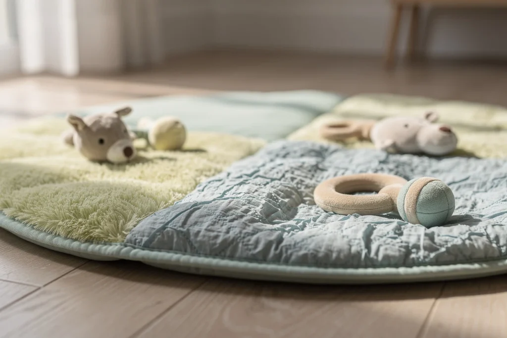 Tout savoir sur le tapis d’éveil bébé pour stimuler le développement sensoriel