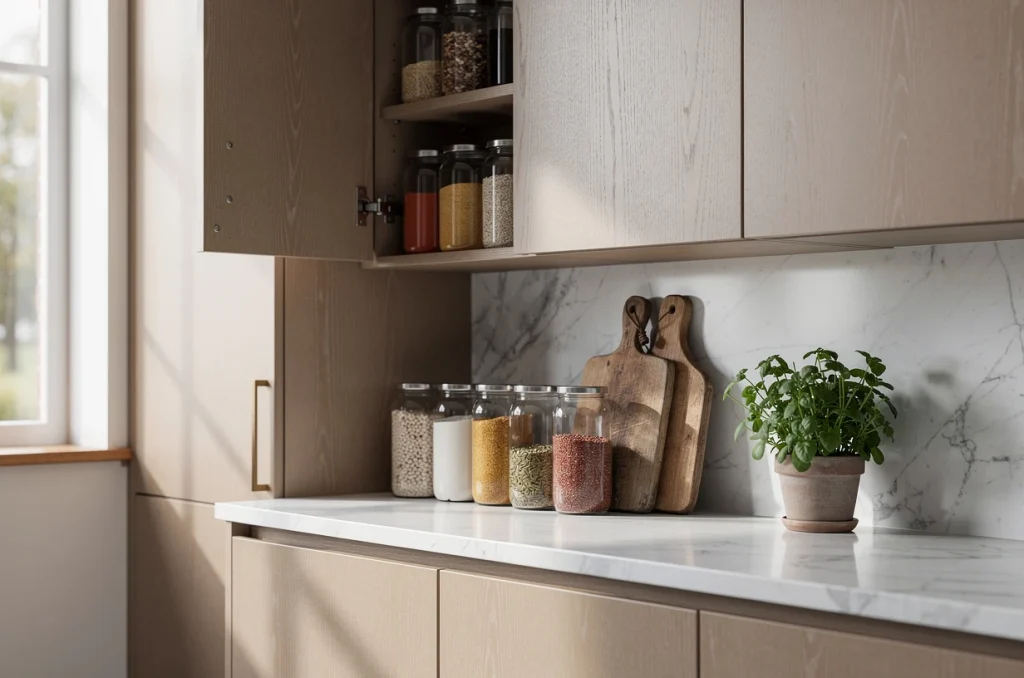 Monespacerangement.com découvrez nos astuces pour un rangement optimal dans votre cuisine !