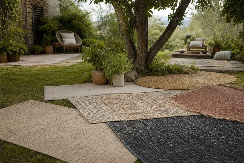 Tapis de jardin : bien choisir la taille et réussir son aménagement extérieur